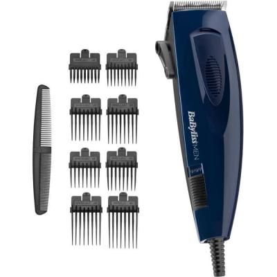 Tondeuse Cheveux BaByliss E695E - Lames en acier inoxydable - 8 guides de coupe