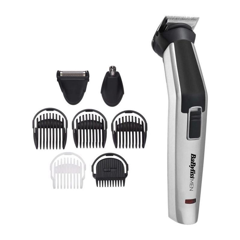 Tondeuse 8 en 1 Titanium - BABYLISS - MT726E - Sans fil - 34 mm