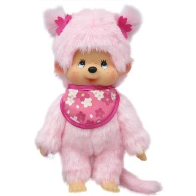 MONCHHICHI Peluche Pinky - 10x26x32 cm, Peluche