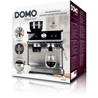 Machine à Espresso semi-professionnelle DOMO DO720K 1500W - 15 bar