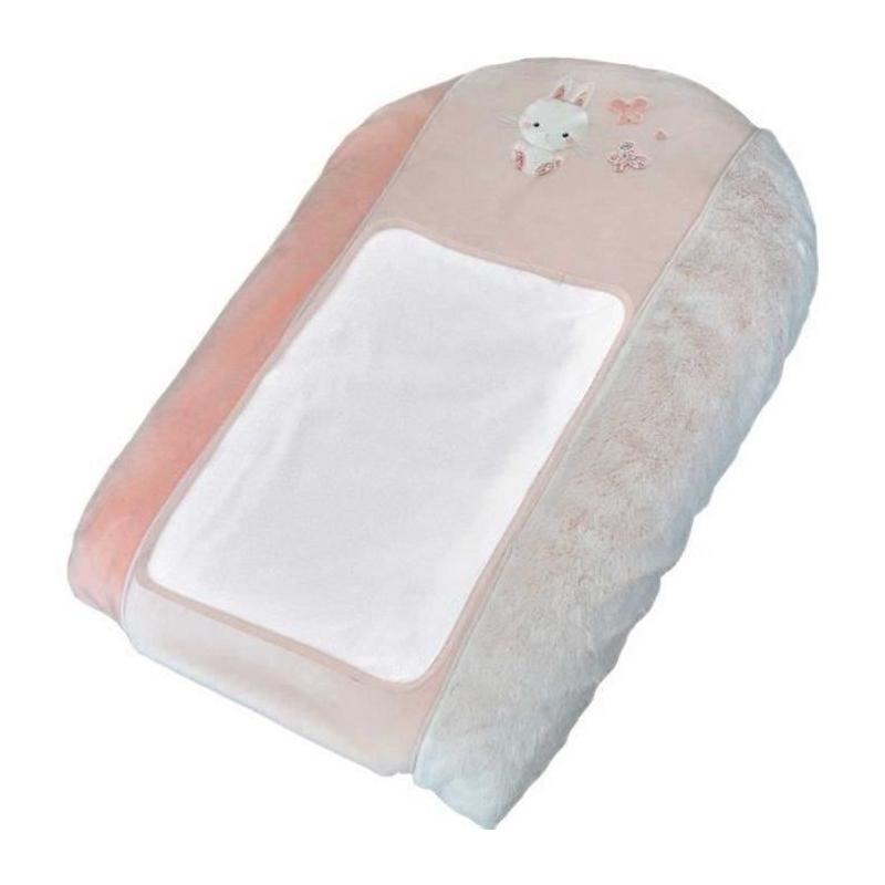 Matelas à langer Lapinou - Rose - 50 x 75 cm
