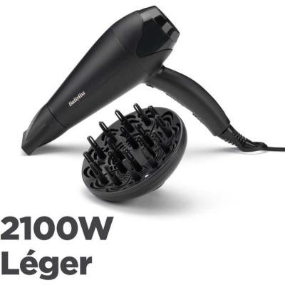 Sèche-cheveux BaByliss D563DE Power Dry 2100 - Léger et Compact