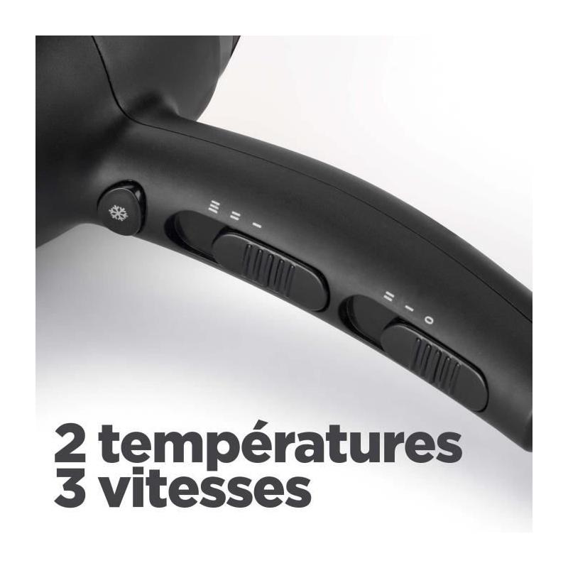 Sèche-cheveux BaByliss D563DE Power Dry 2100 - Léger et Compact