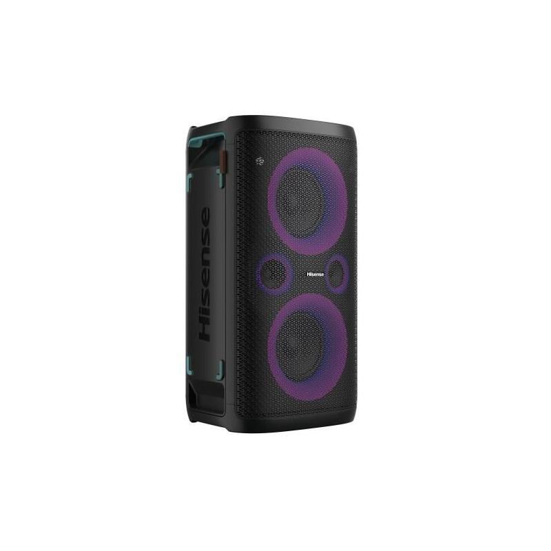 Enceinte de soirée Bluetooth portable HISENSE Party Rocker One - 300W - Effets lumineux - Noir