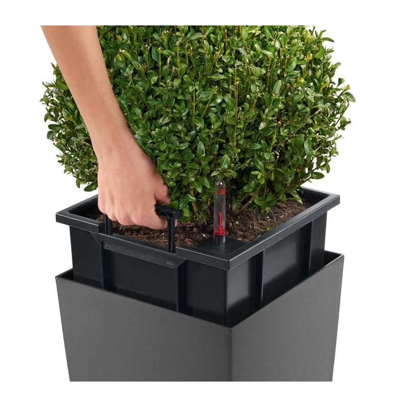 Jardinière Cubico Alto 40: Élégance et praticité pour vos plantes