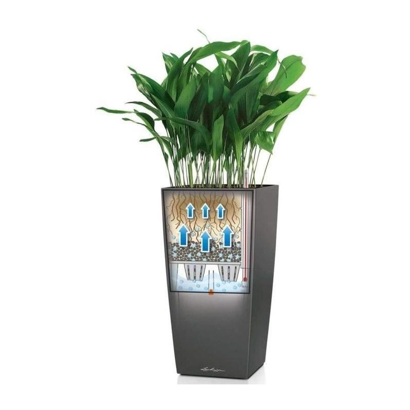 Jardinière Cubico Alto 40: Élégance et praticité pour vos plantes