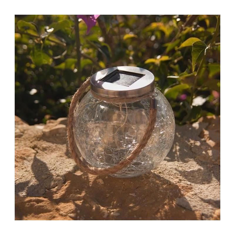 Lot de 2 boules solaires craquelées LUMISKY - CRACK BALL CORD