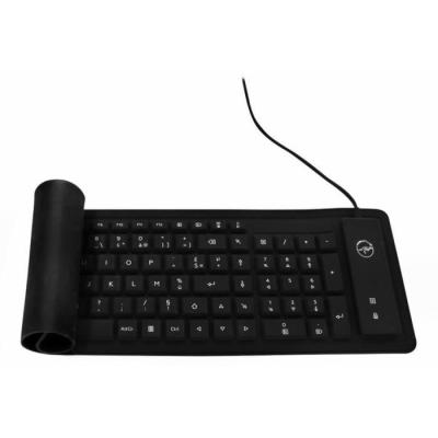 Clavier AZERTY flexible, étanche et enroulable - Mobility Lab