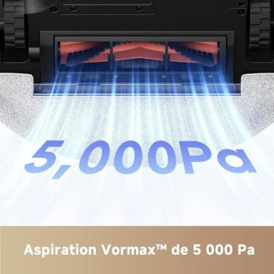 Aspirateur Robot Dreame MOVA E20: Puissance d'Aspiration de 5 000 Pa