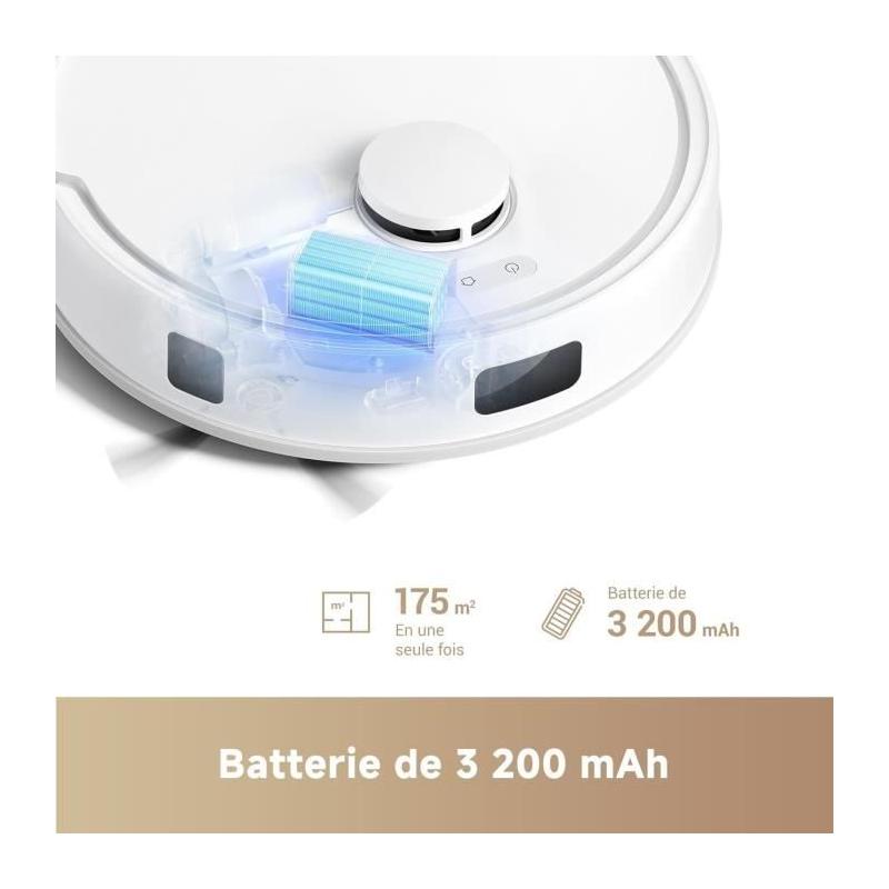 Aspirateur Robot Dreame MOVA E20: Puissance d'Aspiration de 5 000 Pa