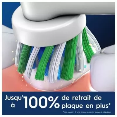 BROSSETTES Oral-B Pro Cross Action, Pack De 3 - Dimensions: 22x7x2 cm