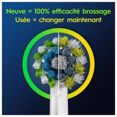 BROSSETTES Oral-B Pro Cross Action, Pack De 3 - Dimensions: 22x7x2 cm
