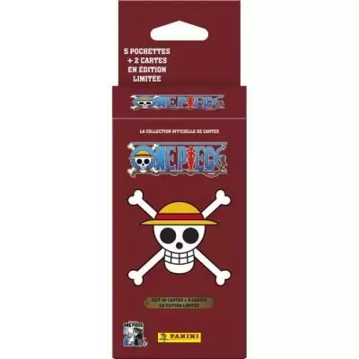 Blister PANINI One Piece TC 25e Anniversaire - 5 pochettes - 2 cartes E.L.