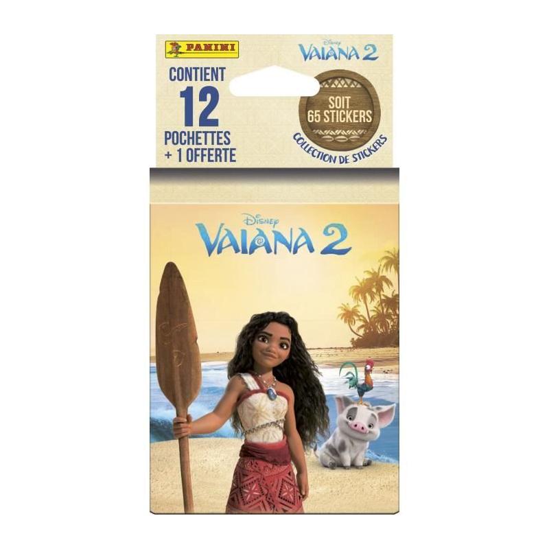 Blister PANINI Vaiana 2 - 12 pochettes + 1 offerte