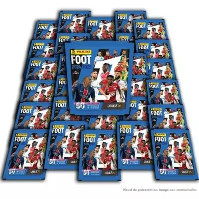 Boîte métal PANINI Foot Ligue 1 2024-2025 - McDonald's - 84 stickers