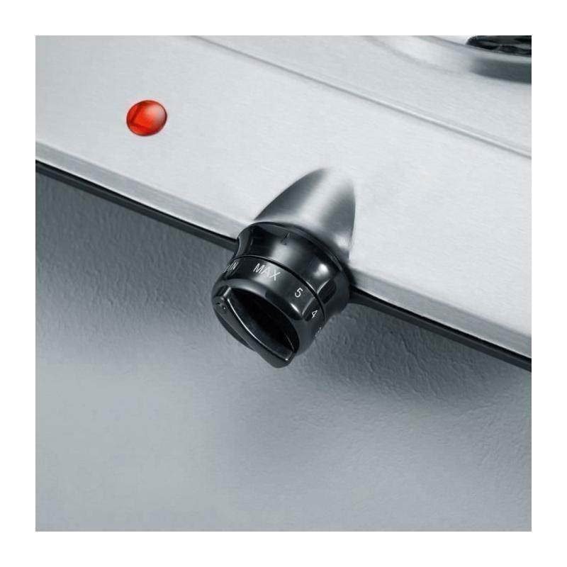 Plaque de cuisson posable en fonte SEVERIN DK1014 - Inox