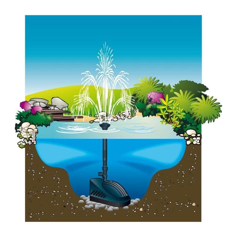 Pompe de bassin Powerclear 5000 - Filtration mécanique et UV-C