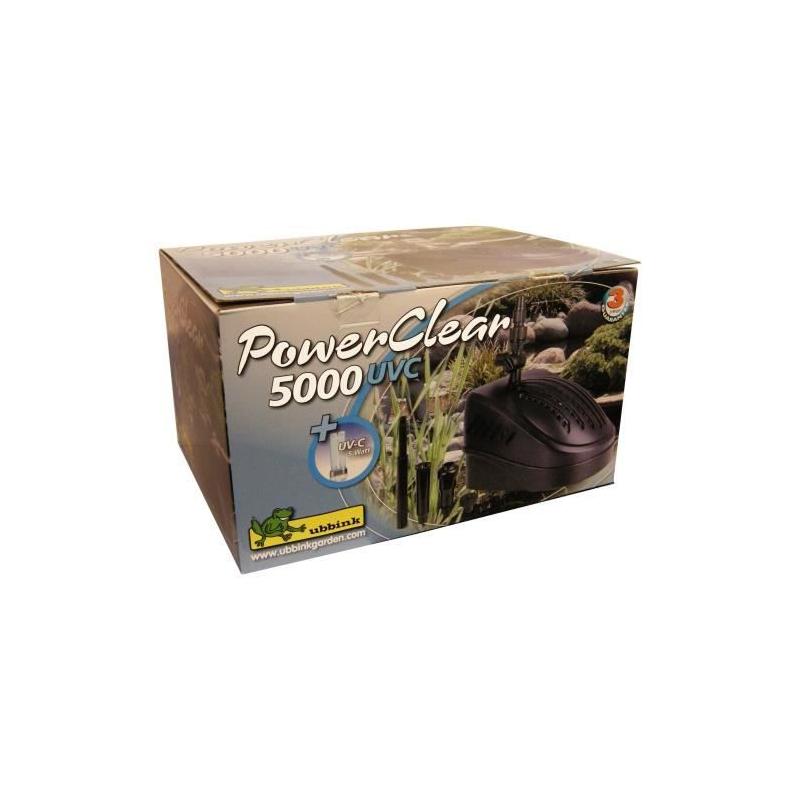 Pompe de bassin Powerclear 5000 - Filtration mécanique et UV-C