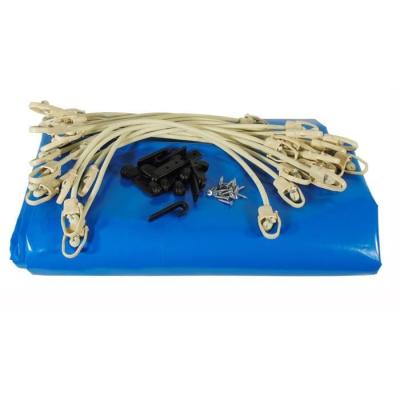 Bâche piscine bois UBBINK 400x610 - Épaisseur 550gr - NF P 90-308