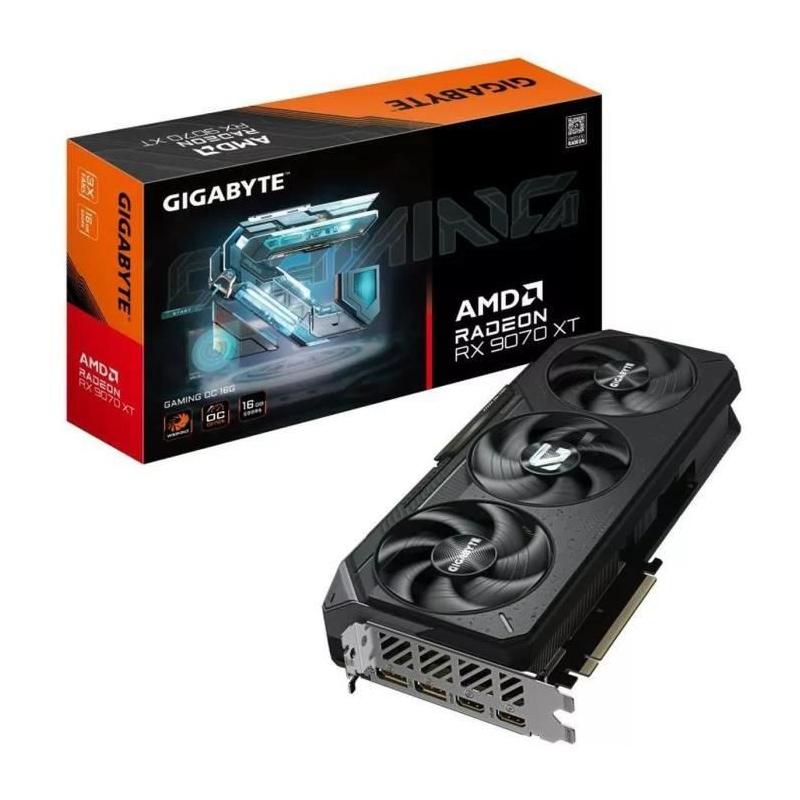 Carte graphique GIGABYTE Radeon RX 9070 XT GAMING OC 16 Go