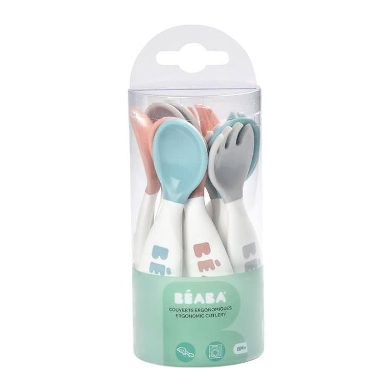 Ensemble Couverts BÉABA Ergonomiques pour Bébé