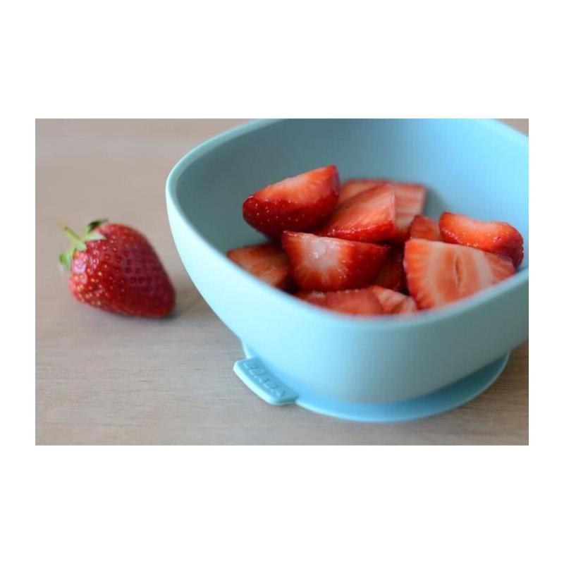 Ensemble Repas Silicone Bébé BEABA, Anti-dérapant, 4 Pièces - Jungle