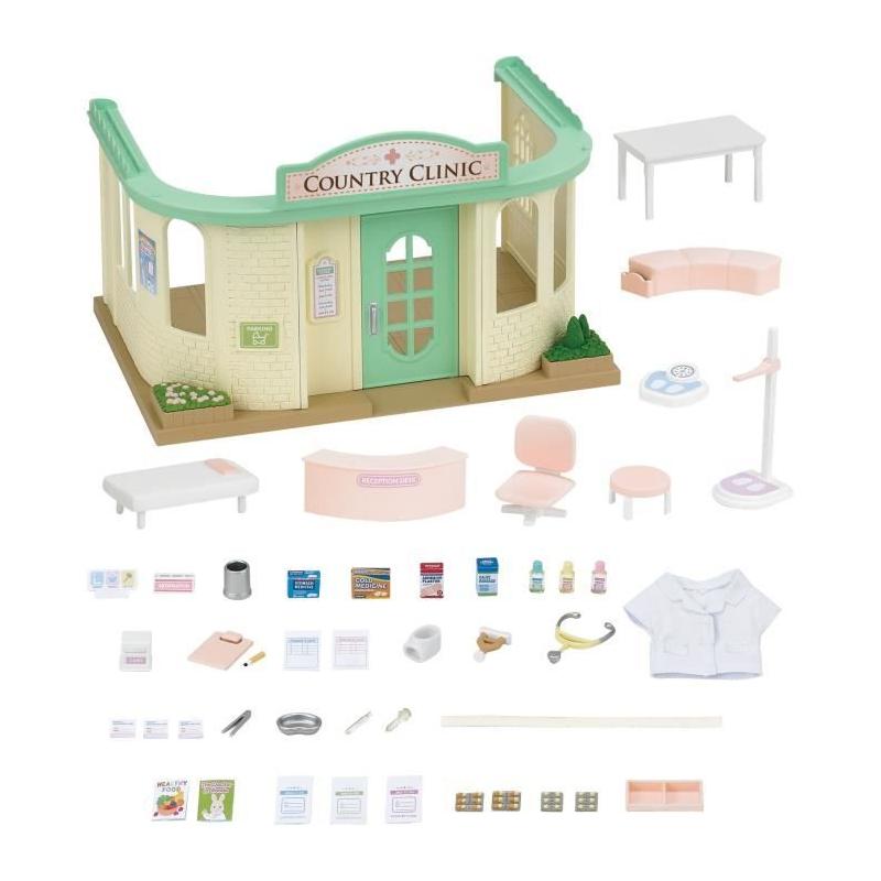 Cabinet médical miniature pour SYLVANIAN FAMILIES - 5096 - Accessoires inclus