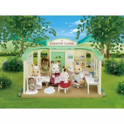 Cabinet médical miniature pour SYLVANIAN FAMILIES - 5096 - Accessoires inclus