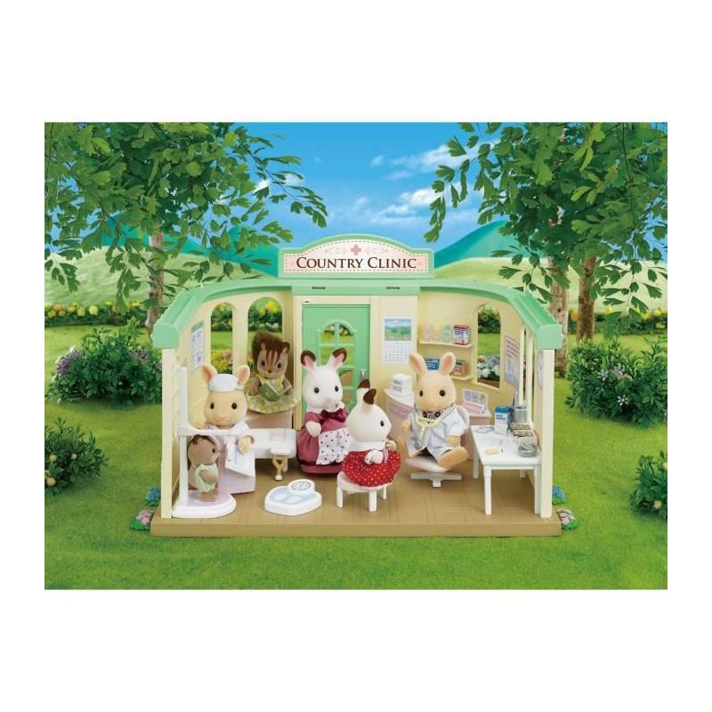 Cabinet médical miniature pour SYLVANIAN FAMILIES - 5096 - Accessoires inclus