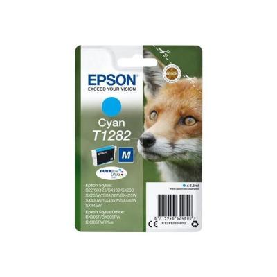 Cartouche d'encre EPSON T1282 Cyan - Renard (C13T12824012) : Couleur vive pour vos impressions