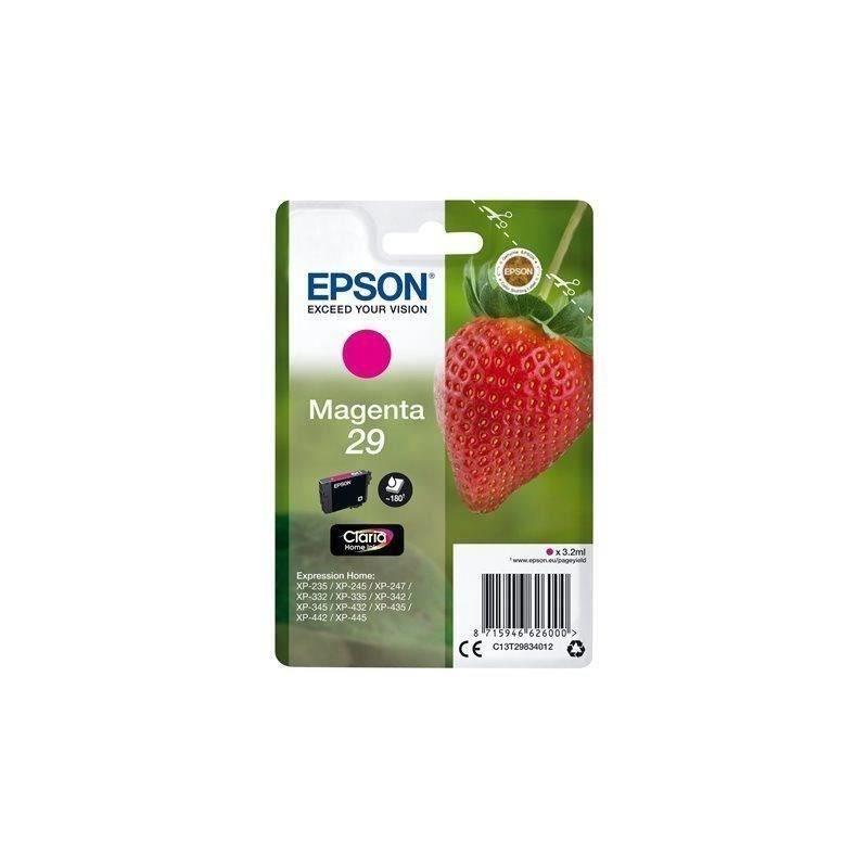 Cartouche d'encre EPSON T2983 Magenta - Fraise (C13T29834012) - Format Compact