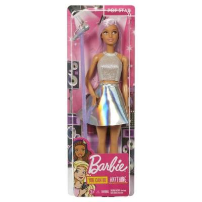 BARBIE Poupée Pop Star JCW42 - Idéal pour les petites stars!