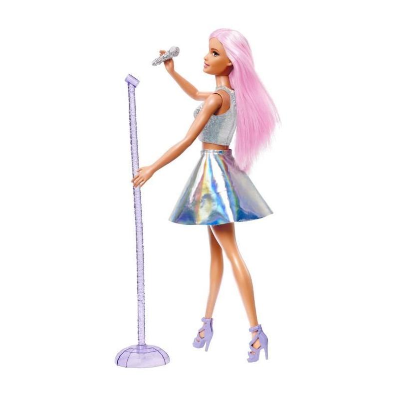 BARBIE Poupée Pop Star JCW42 - Idéal pour les petites stars!