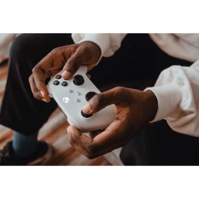 Manette Xbox sans fil Robot White - Dimensions compactes 