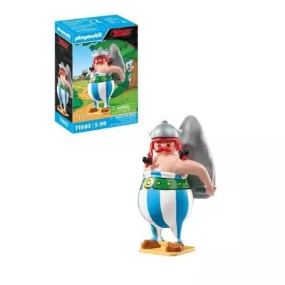 Playmobil 71983 Astérix : Obélix et son ménhir - Figurine miniature univers miniaturisé