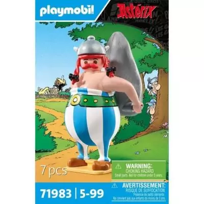 Playmobil 71983 Astérix : Obélix et son ménhir - Figurine miniature univers miniaturisé