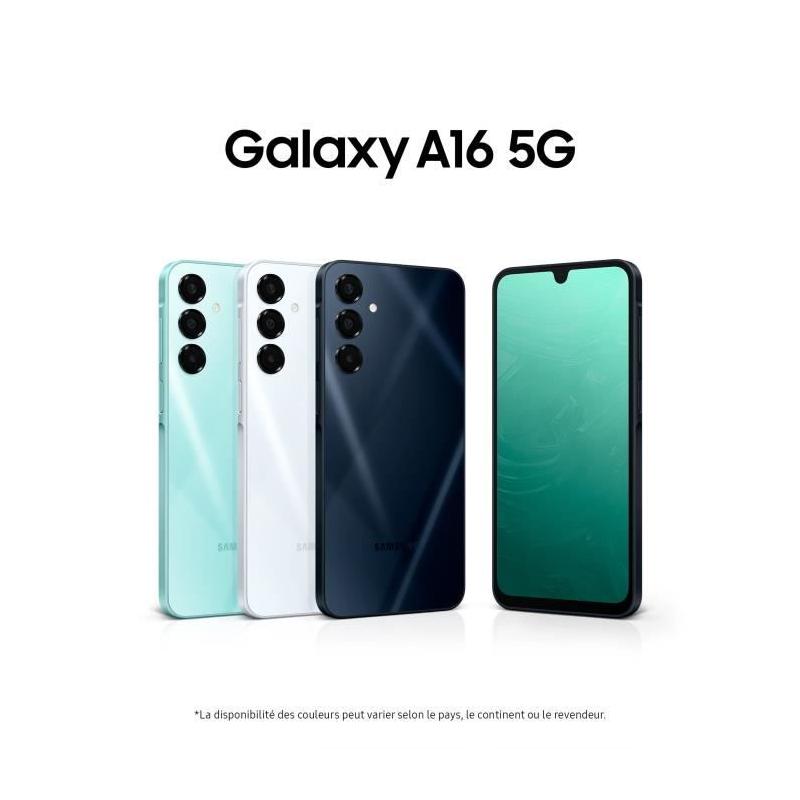 Samsung Galaxy A16 5G 128Go Gris : Plus responsable et réparable