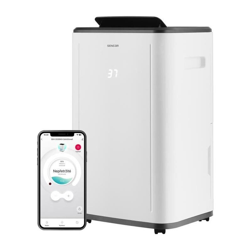 Déshumidificateur intelligent SENCOR - 20 L/jour - 360 W