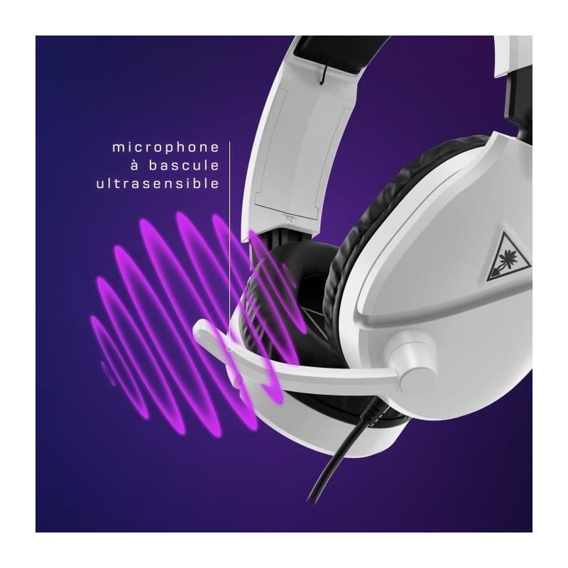 Casque gaming multi-plateforme Turtle Beach - Recon 70X Blanc