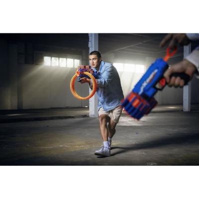 Blaster Rotatif ZURU XSHOT Insanity Mad Mega Barrel - 72 fléchettes, portée 27m