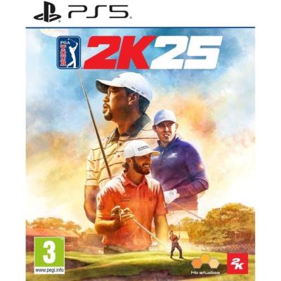PGA Tour 2K25 - Jeu PS5 | Dimensions compactes pour une expérience de jeu exceptionnelle
