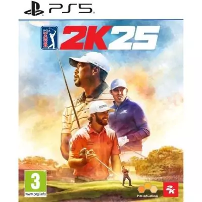 PGA Tour 2K25 - Jeu PS5 | Dimensions compactes pour une expérience de jeu exceptionnelle