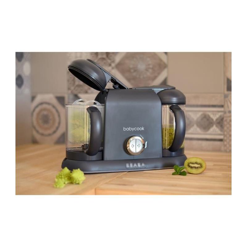 Robot Bébé 4 en 1 BÉABA Babycook Duo - Cuisson Vapeur Rapide