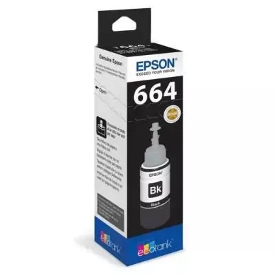 Cartouche d'encre Epson ECOTANK T6641 Noir - Performances et qualité impression!