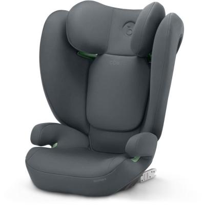 Siège auto Solution B i-fix Steel Grey CYBEX - Groupe 2/3 - Gris - Harnais 4-5 points - Inclinable