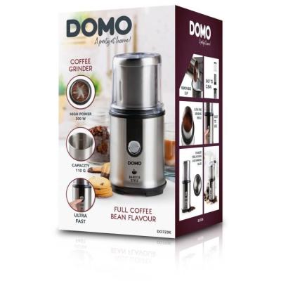 Moulin à café électrique DOMO DO723K - Broyeur à meules - 300 W