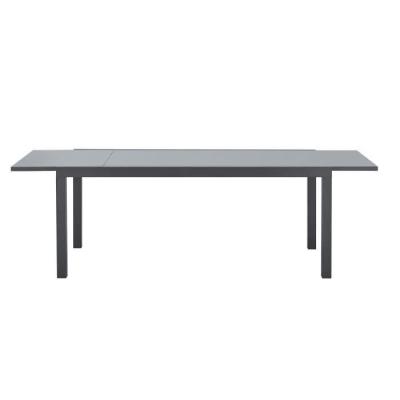 Ensemble repas de jardin extensible 6-8 pers. - Gris