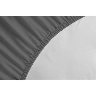 Drap housse Microfibre Gris Anthracite - 140x190 cm - HP71766