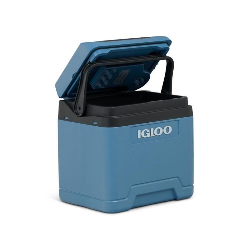 Glacière électrique IGLOO 12V - Bleu Moderne 24L - Compact et Puissant