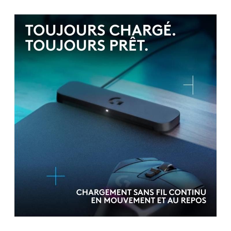 Tapis de souris Logitech G Powerplay 2 - Charge sans fil - Noir